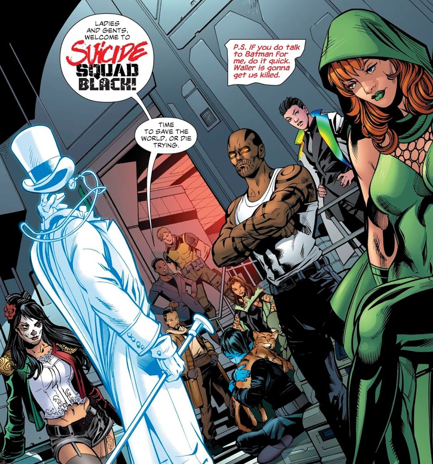 suicide squad black team