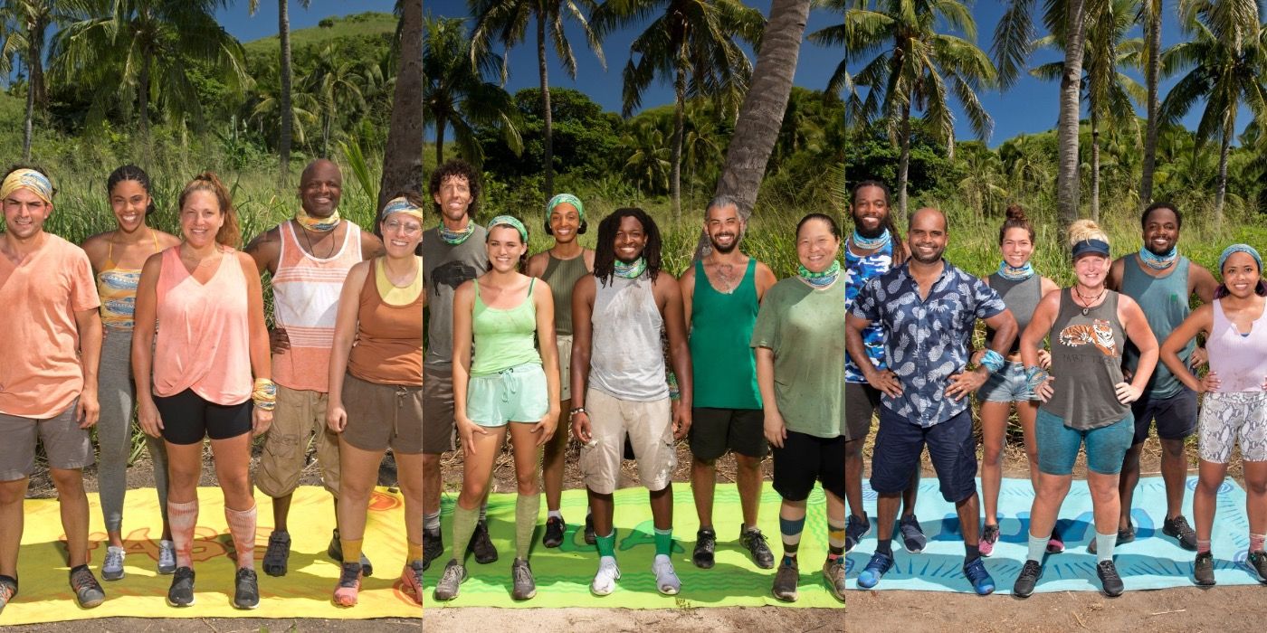 The new tribes for Survivor 41