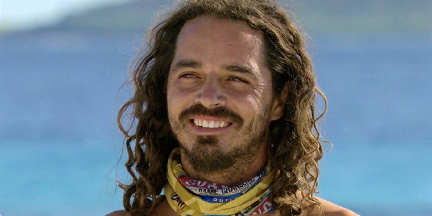 Ozzy Lusth at a challenge on Survivor: Game Changers