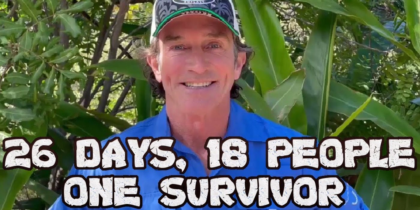Jeff Probst promoting the 41st season of Survivor