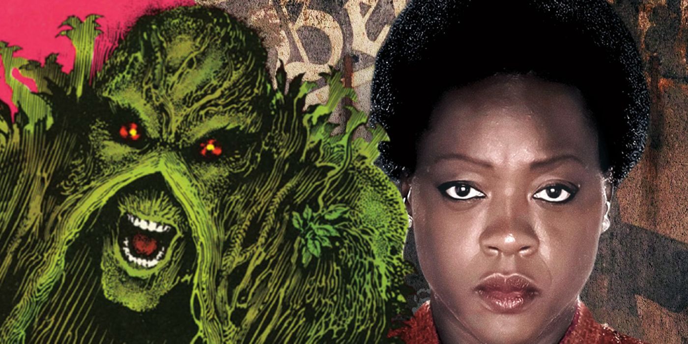 swamp thing and amanda waller