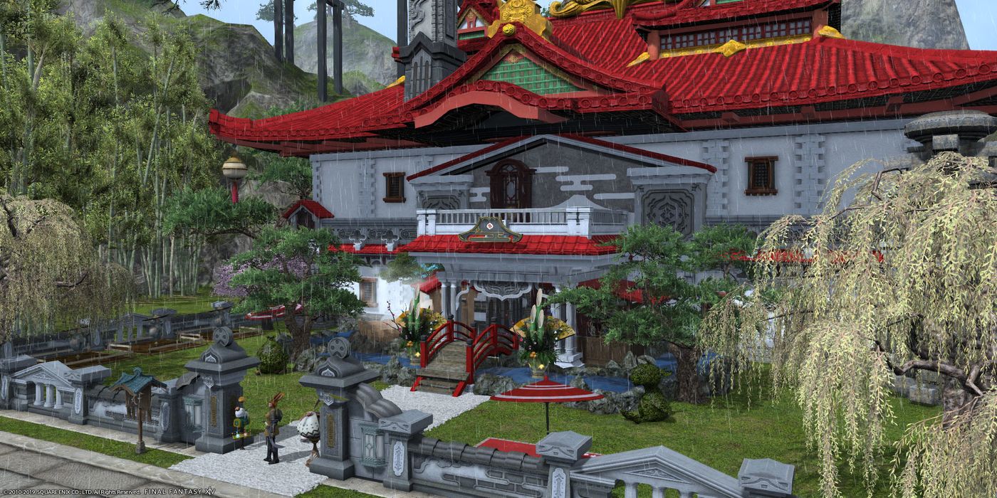 Final Fantasy XIV Japanese-Inspired Real Estate Property House