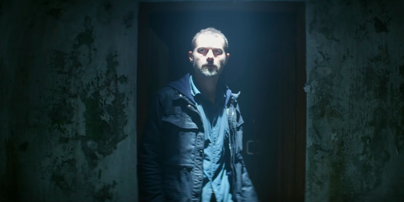 James Badge Dale in a doorway in The Empty Man