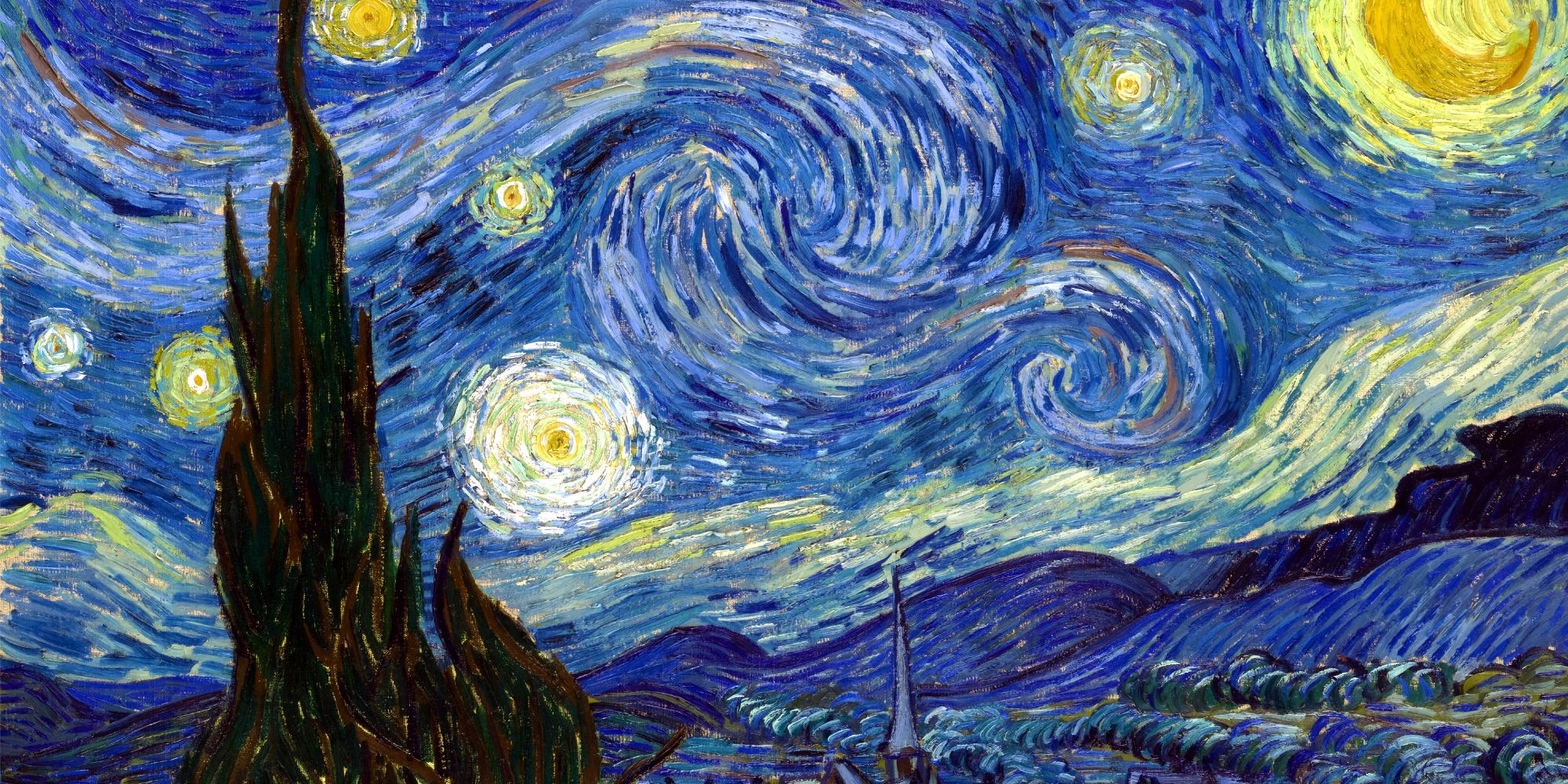 Vincent Van Gogh's painting The Starry Night
