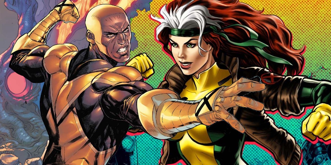 X-Men's Synch and Rogue fighting