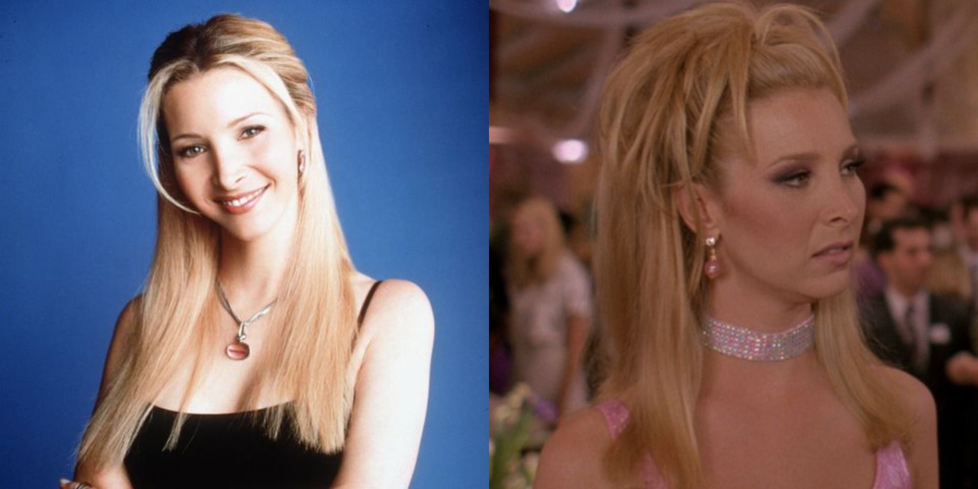 Lisa Kudrow in Friends and Romy And Michele's High School Reunion