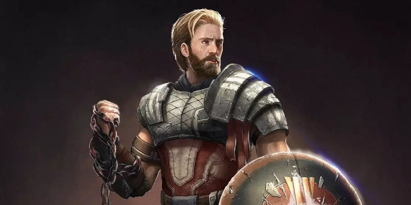 Captain America Art Imagines Bucky &amp; Steve as Sakar Gladiators