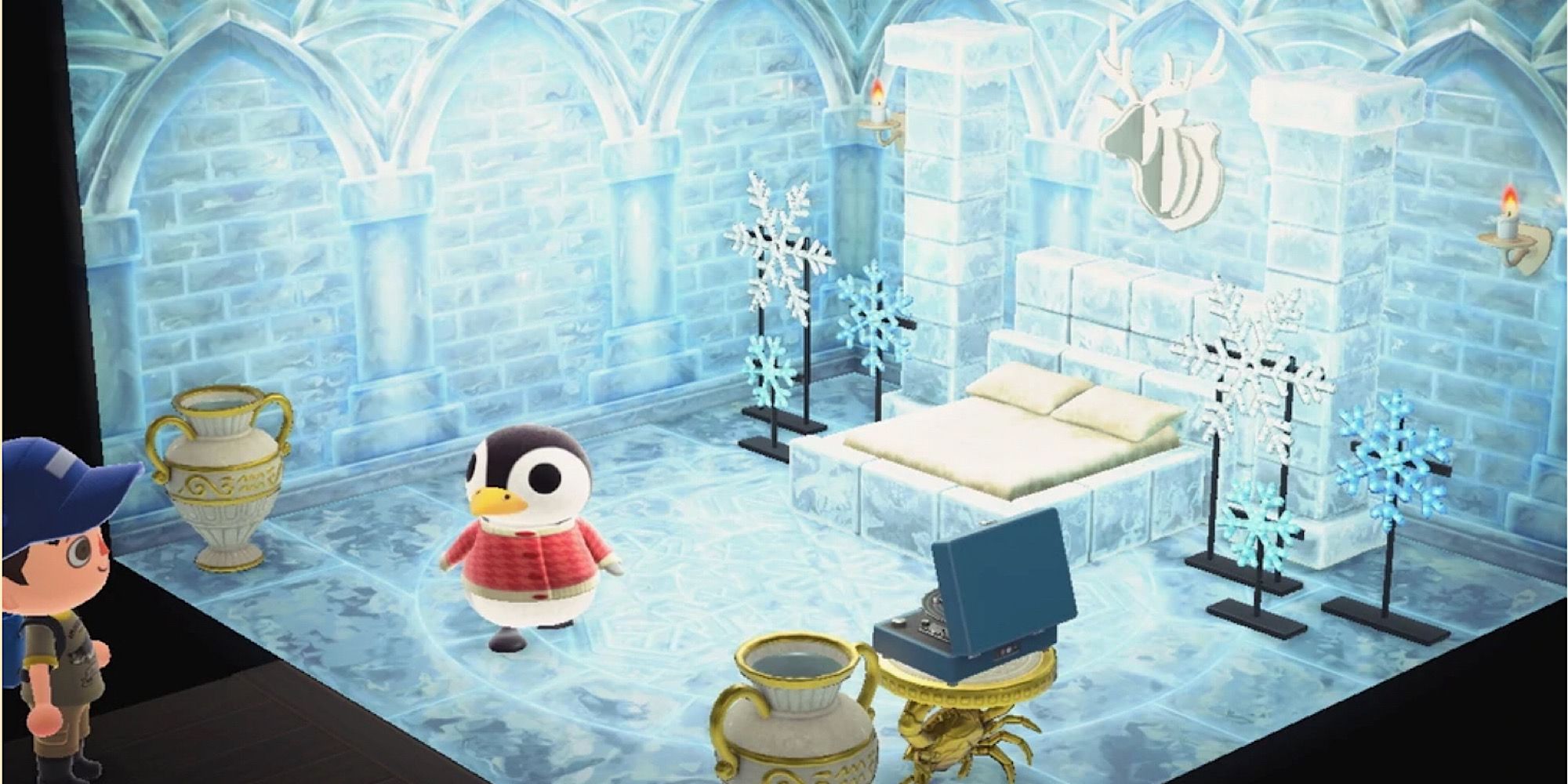 Animal Crossing: New Horizons ACNH Aurora cutest house interior