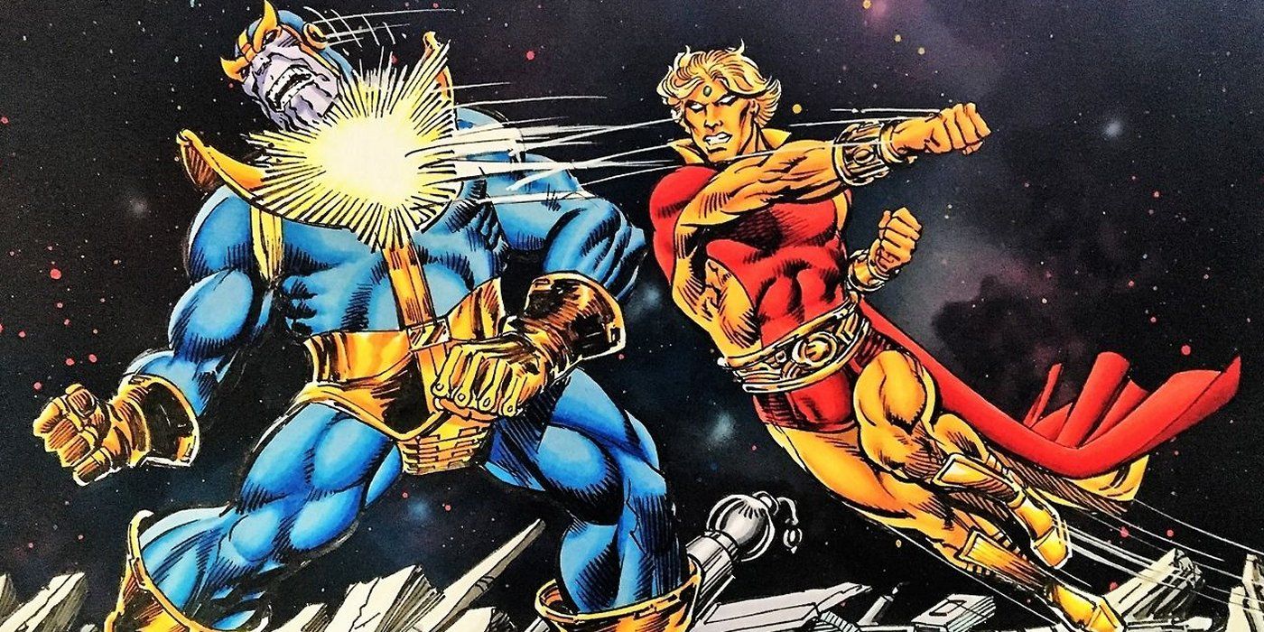 Adam Warlock vs Thanos