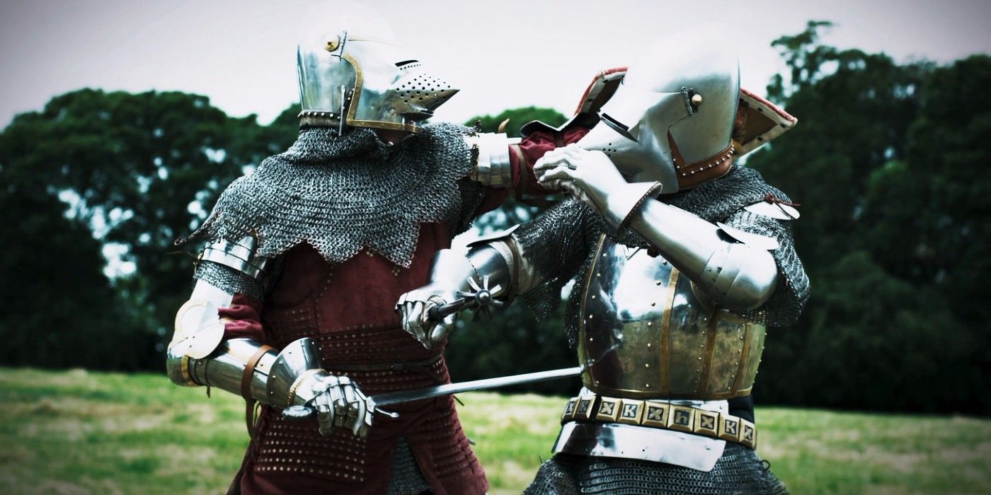 A Hands-On History docu-video demonstrating chainmail armor in Age of Empires 4
