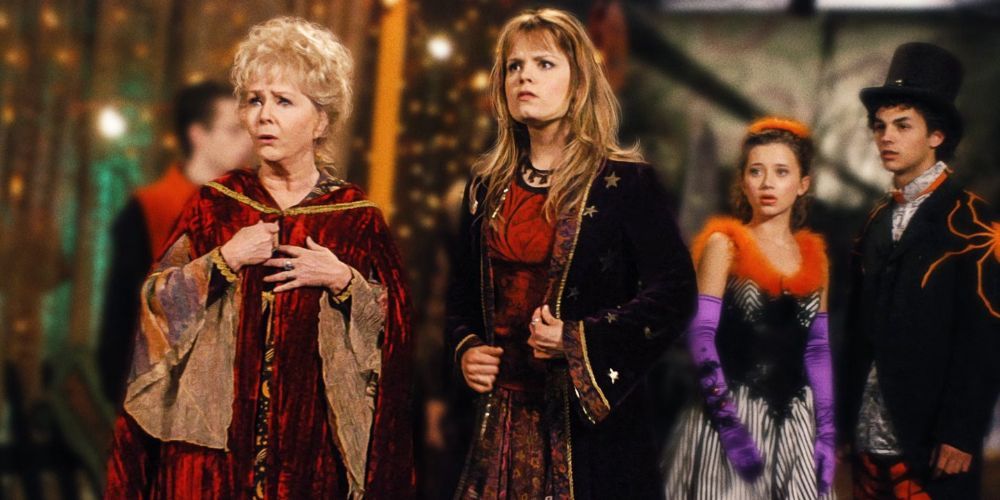 Aggie Cromwell in Halloweentown looking off camera.