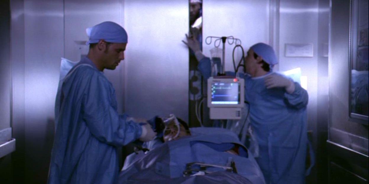 George performs surgery inside an elevator in Grey&rsquo;s Anatomy