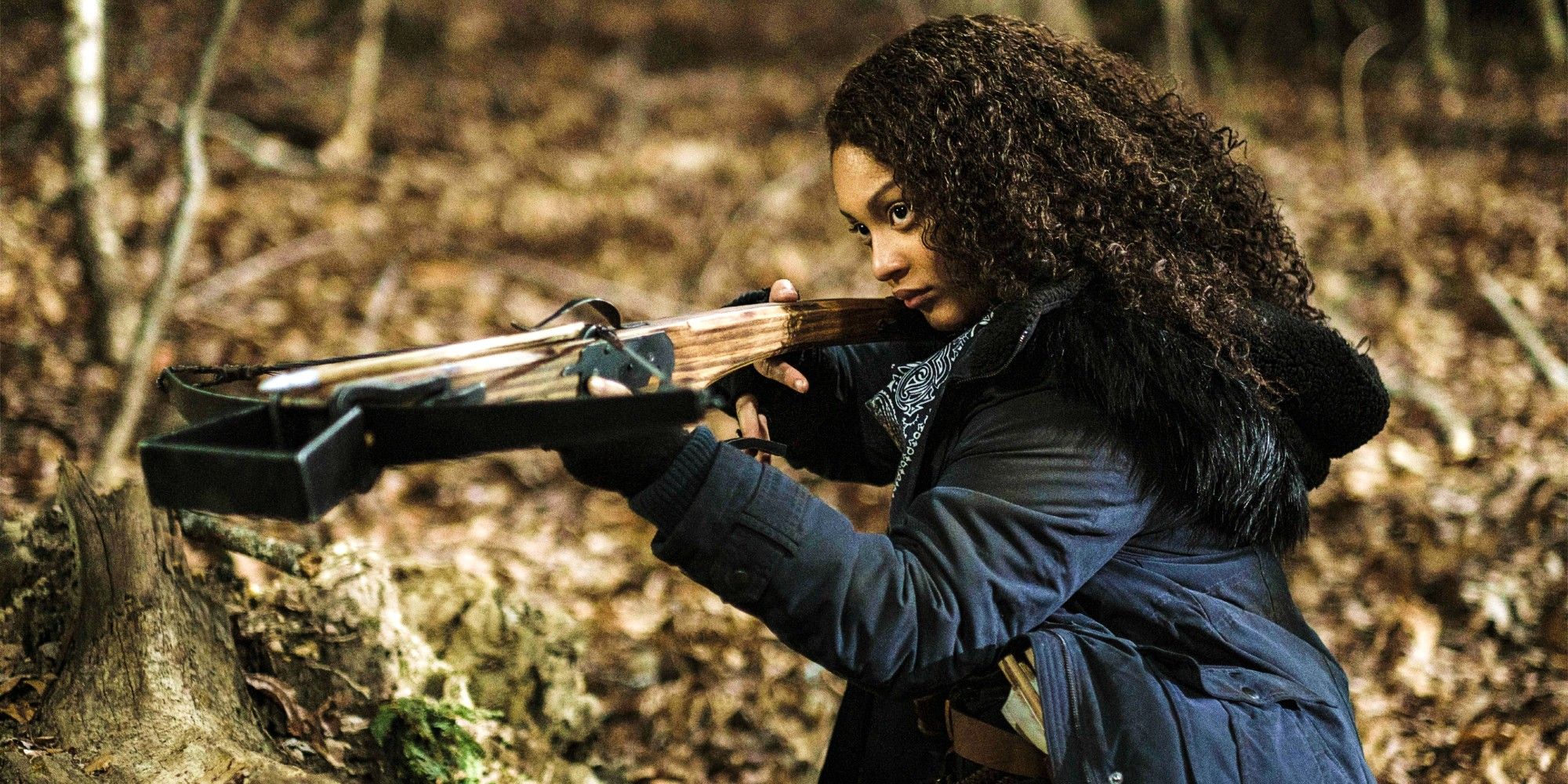 Aliyah Royale as Iris in Walking Dead World Beyond season 2