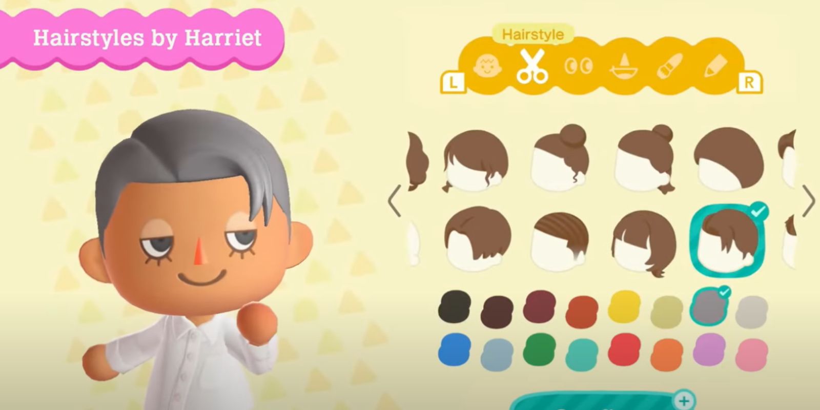 All New Animal Crossing Hairstyles New Horizons Shampoodle Harriet (5)