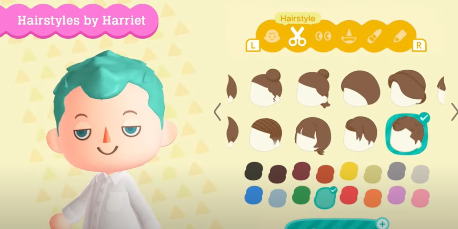 All New Animal Crossing Hairstyles New Horizons Shampoodle Harriet (7)