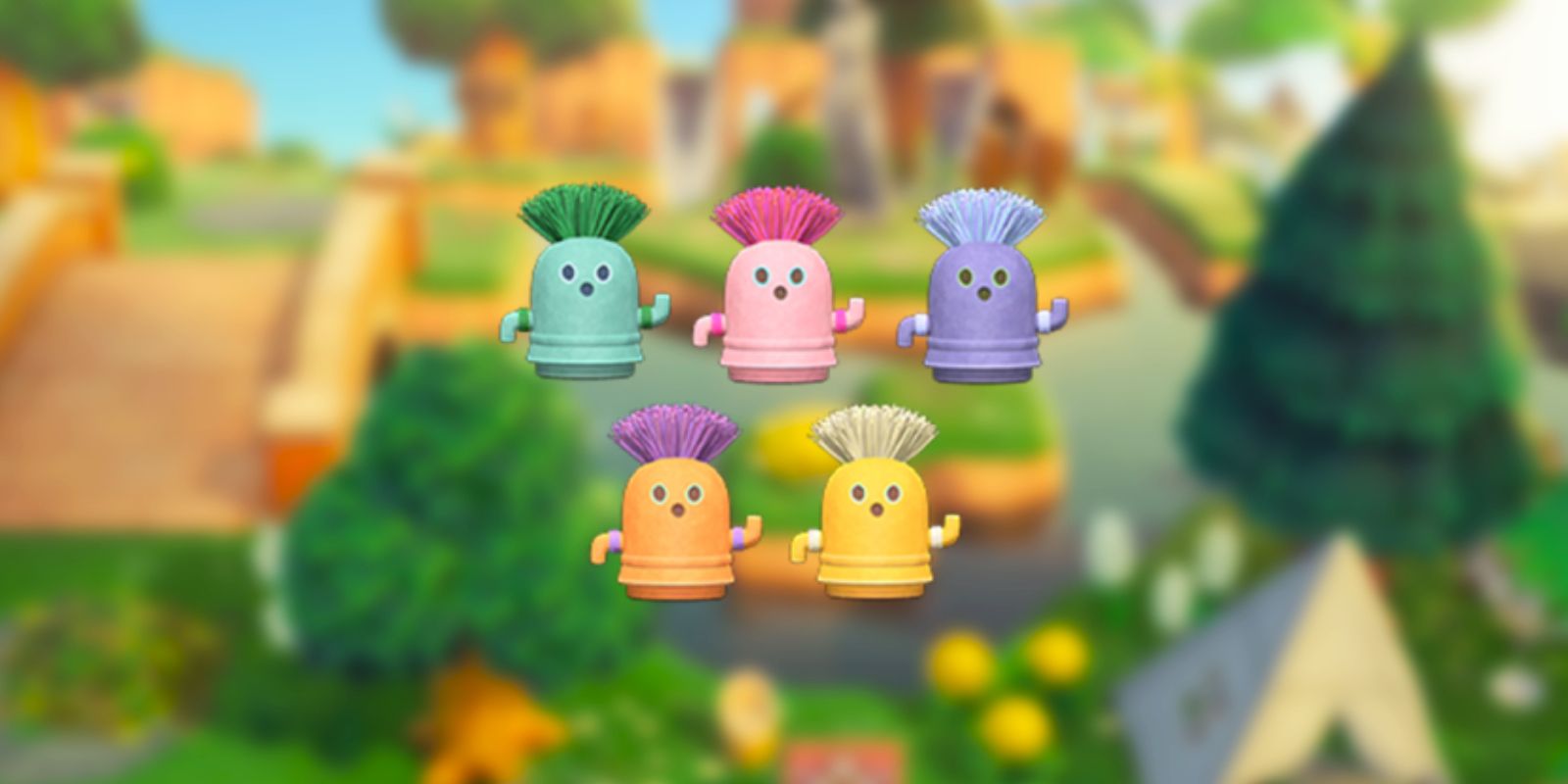 All New Gyroids In Animal Crossing 2.0 Flutteroid