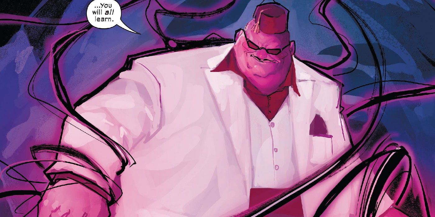Amahl Farouk the Shadow King attacks in Marvel Comics.