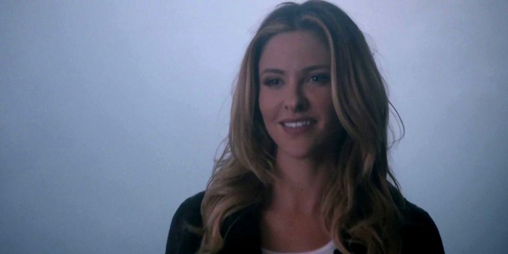 Kate Argent smiling in Teen Wolf