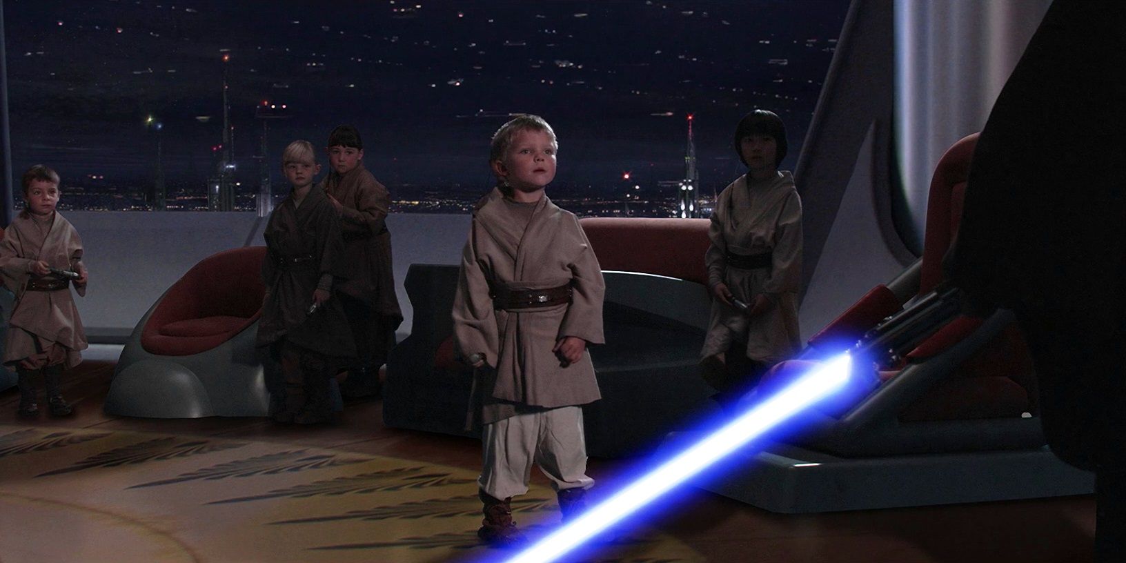 Anakin kills the younglings in Revenge of the Sith