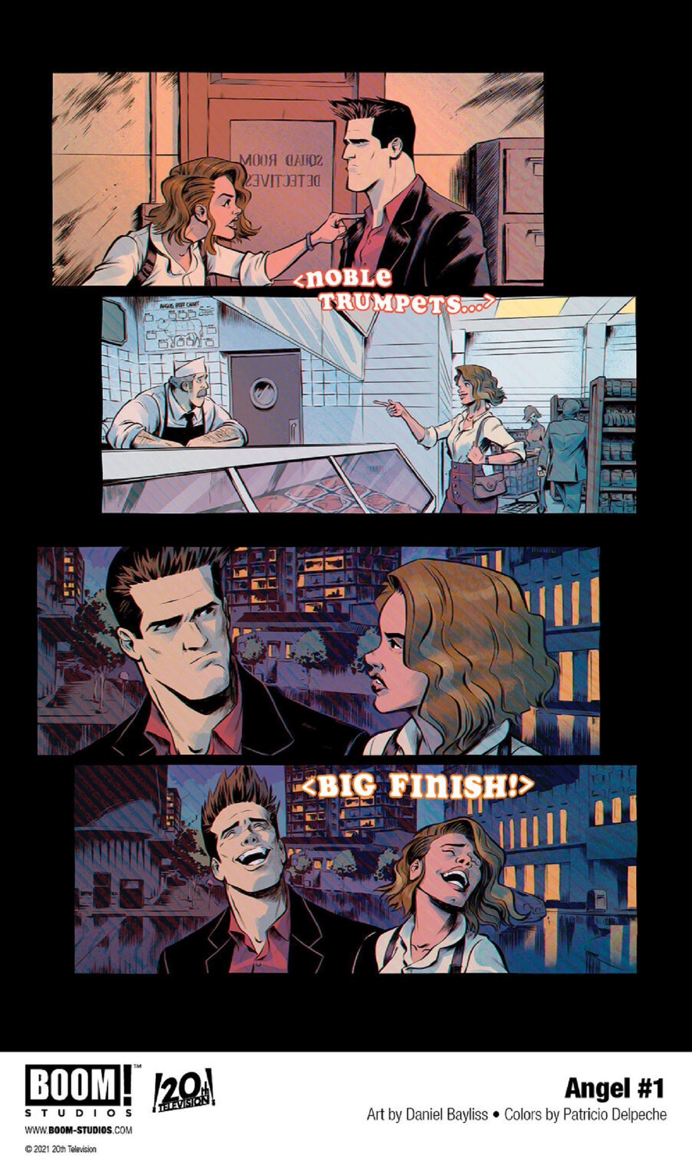 Angel #1 Preview Page 1