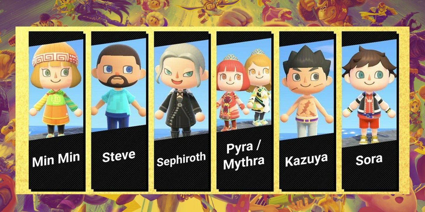 Animal Crossing Player Recreates Every Super Smash Bros. Character
