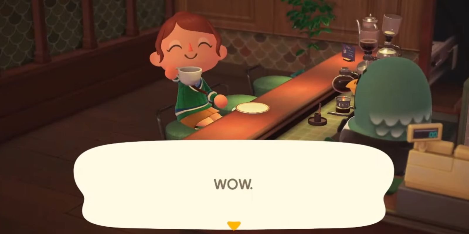 Animal Crossing Roost Everything To Do In Brewster's Cafe Drink Coffee