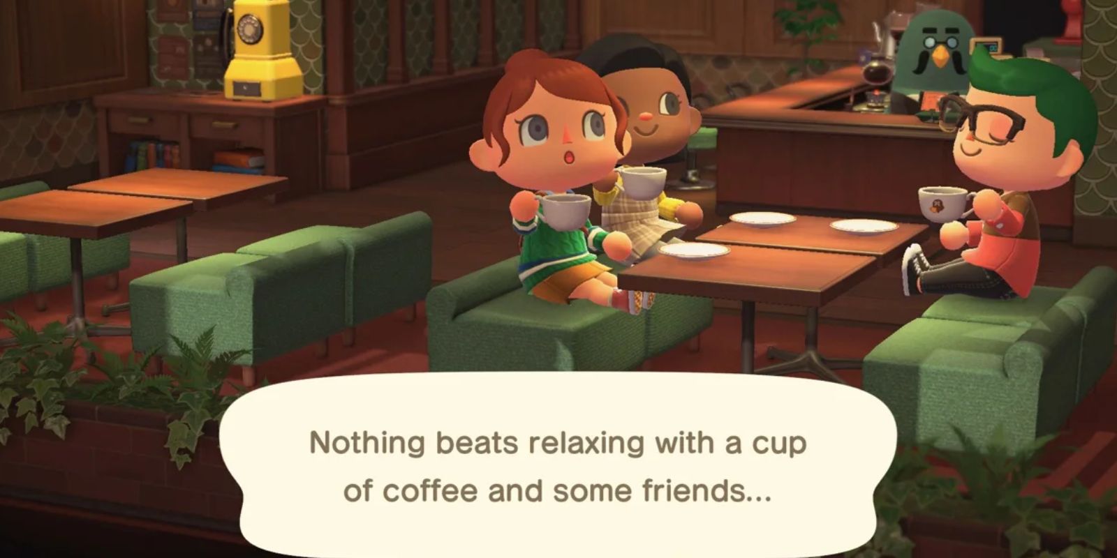 Animal Crossing Roost Everything To Do In Brewster's Cafe New Horizons Multiplayer Online
