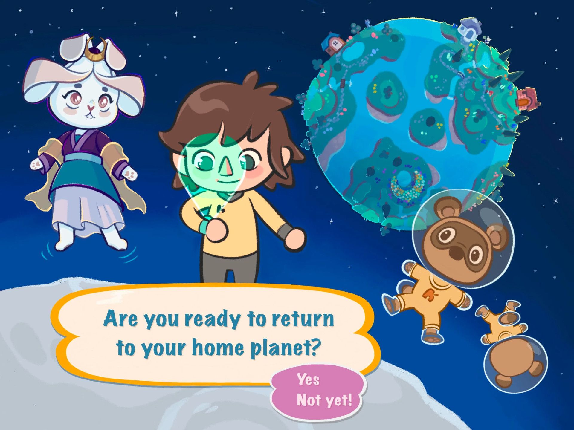 Animal Crossing In Space Concept Would Have Mario Galaxy-Like Planets