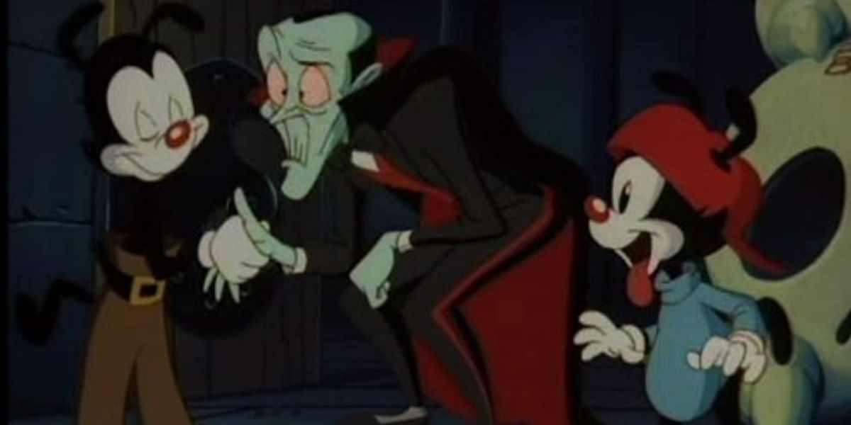 The Animaniacs with Dracula in Animaniacs