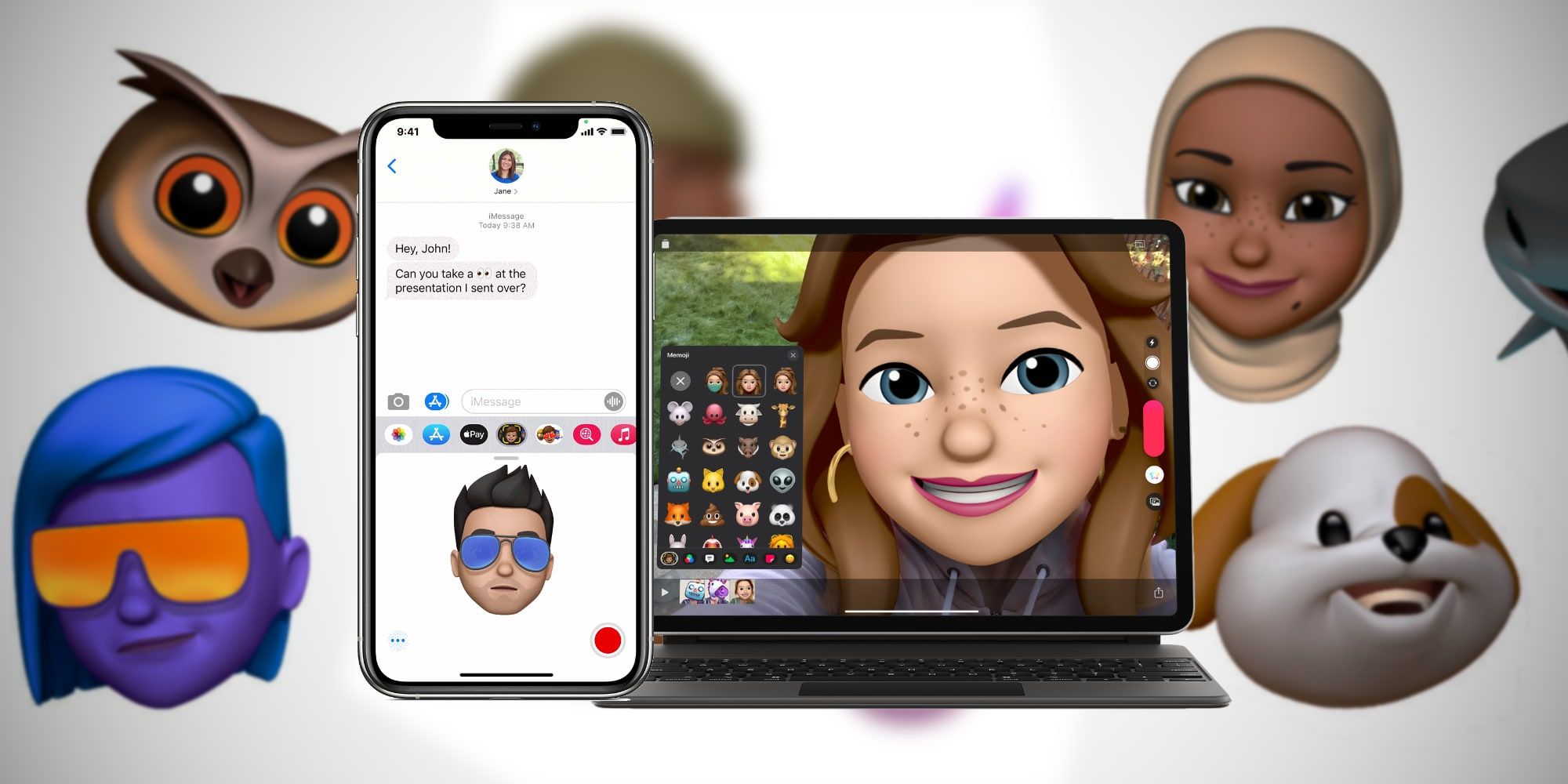 Apple iPhone And MacBook Memoji Animoji