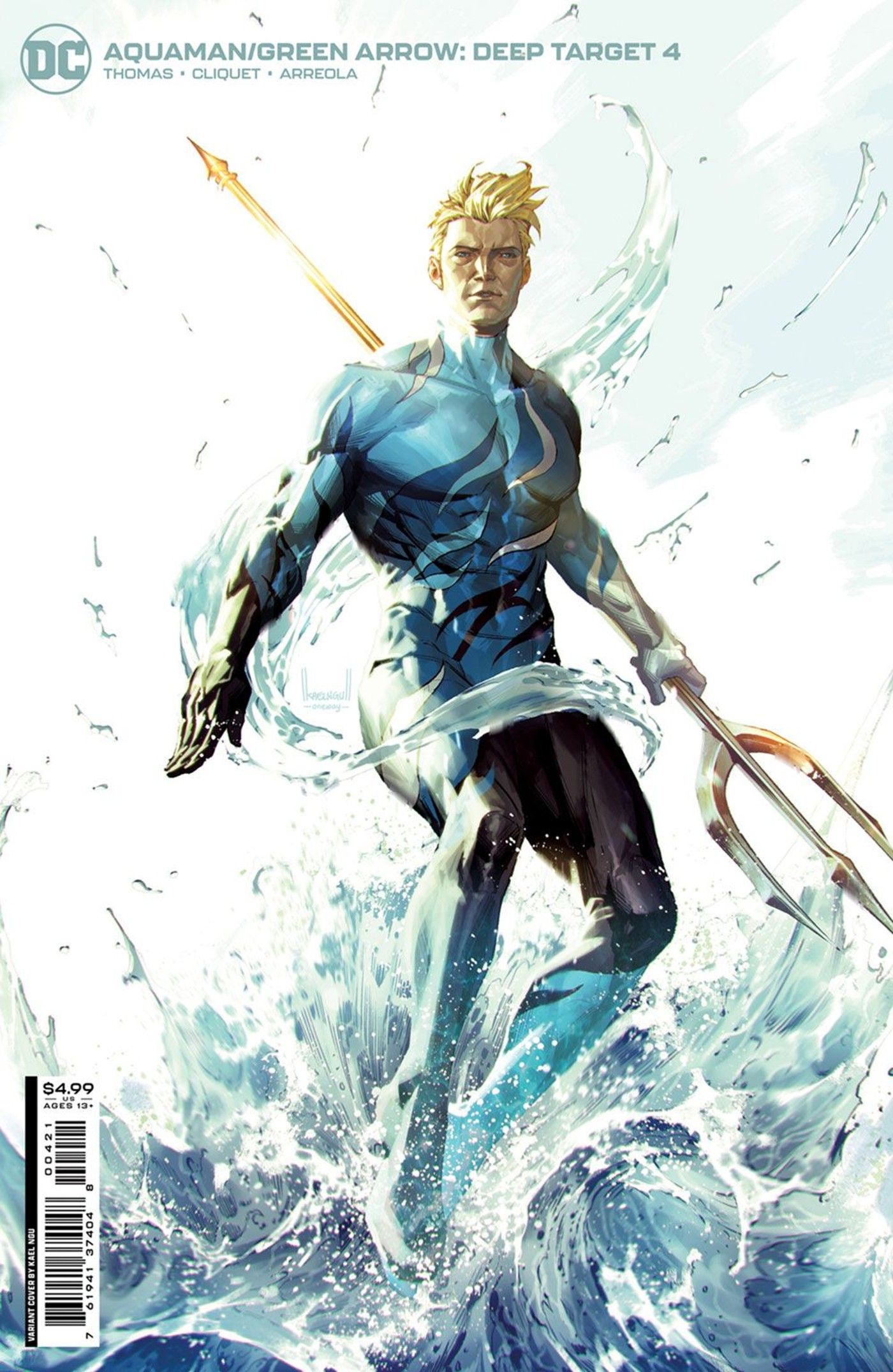 Aquaman and Green Arrow 4 cover