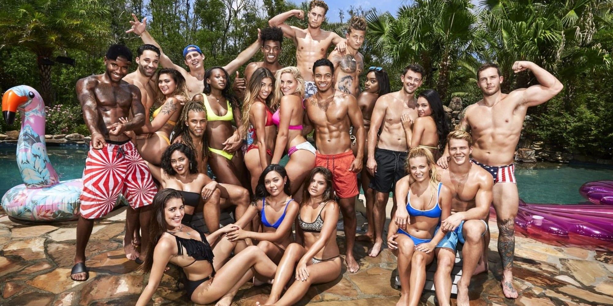 Are You The One full cast promo picture by the pool