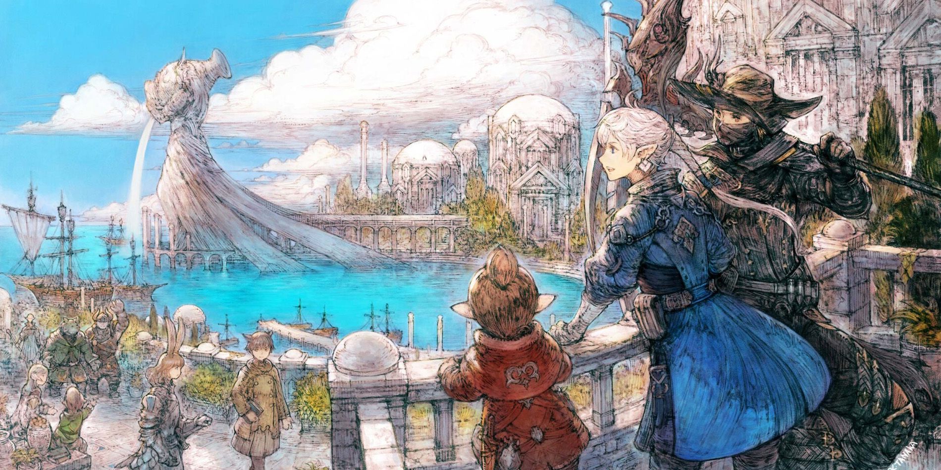 Arriving in Endwalker during Final Fantasy 14