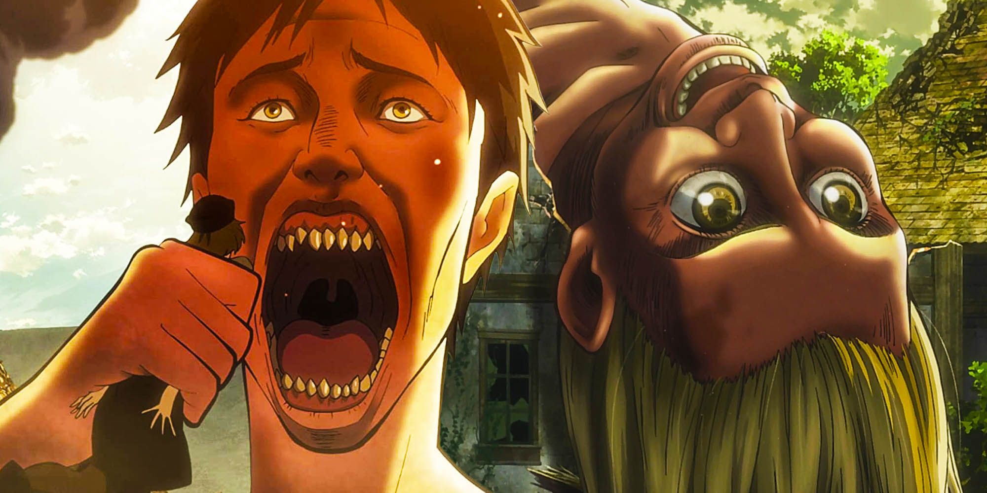 Attack on titans why some titans become abnormals