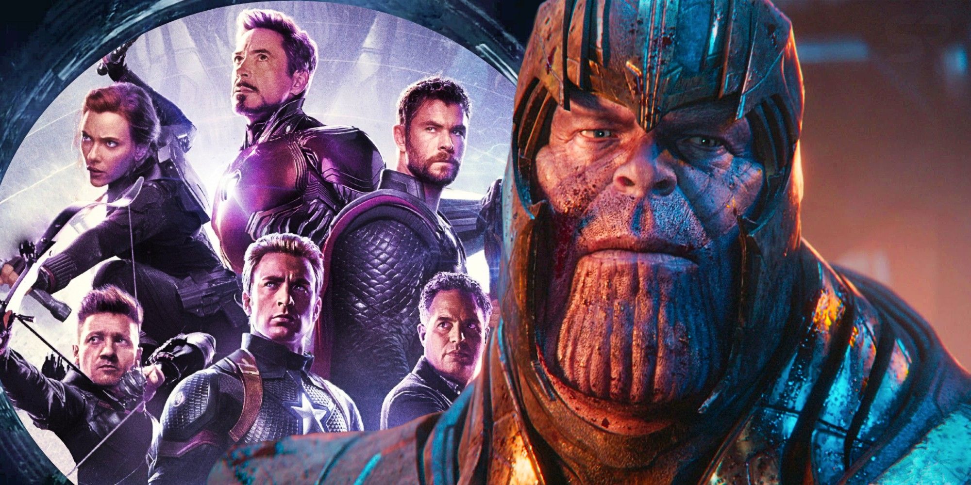 Avengers Endgame Original Six Avengers Thanos SR
