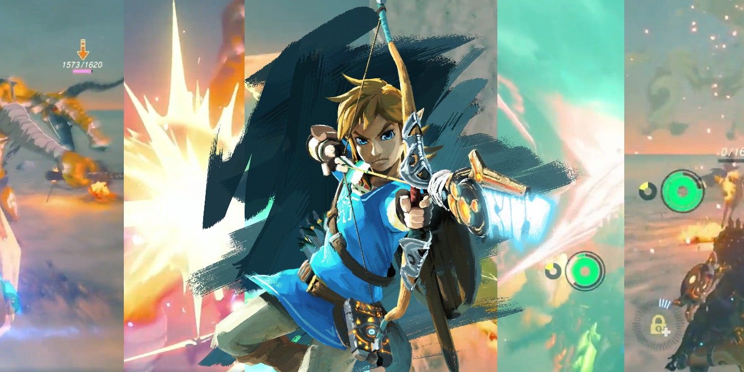 BOTW Player's Fighting Style Uses Nearly ALL Of The Game's Mechanics