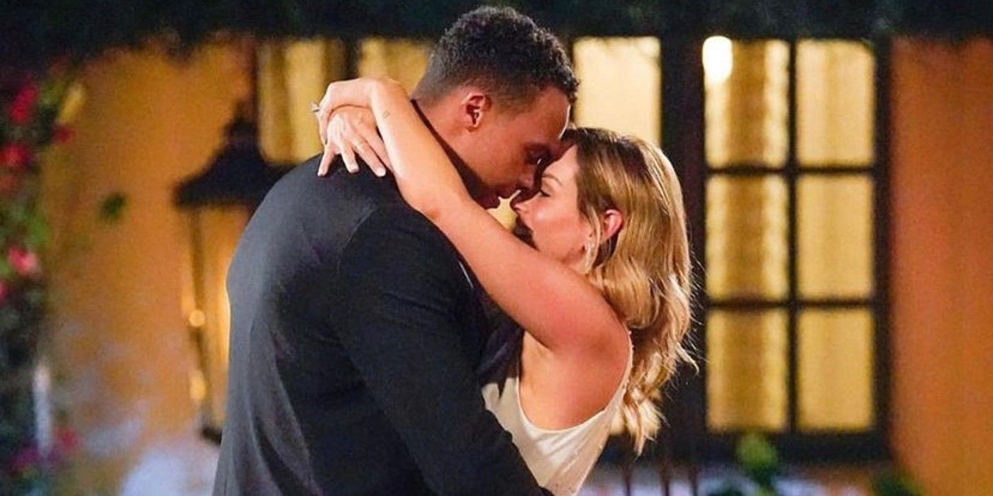 Dale Moss and Clare Crawley kiss on The Bachelorette