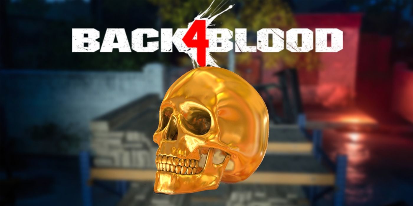 Back 4 Blood Golden Skull Locations Logo
