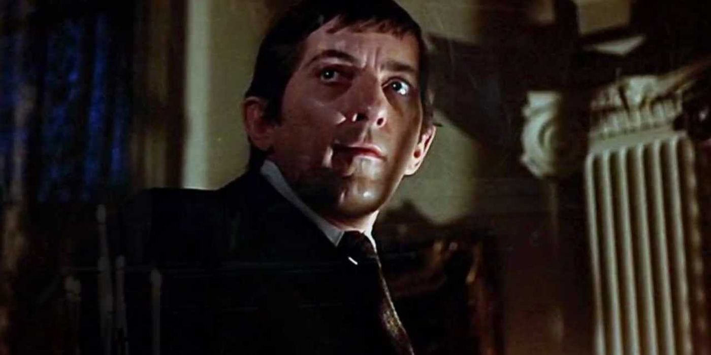 Barnabas Collins looking up in House of Dark Shadows