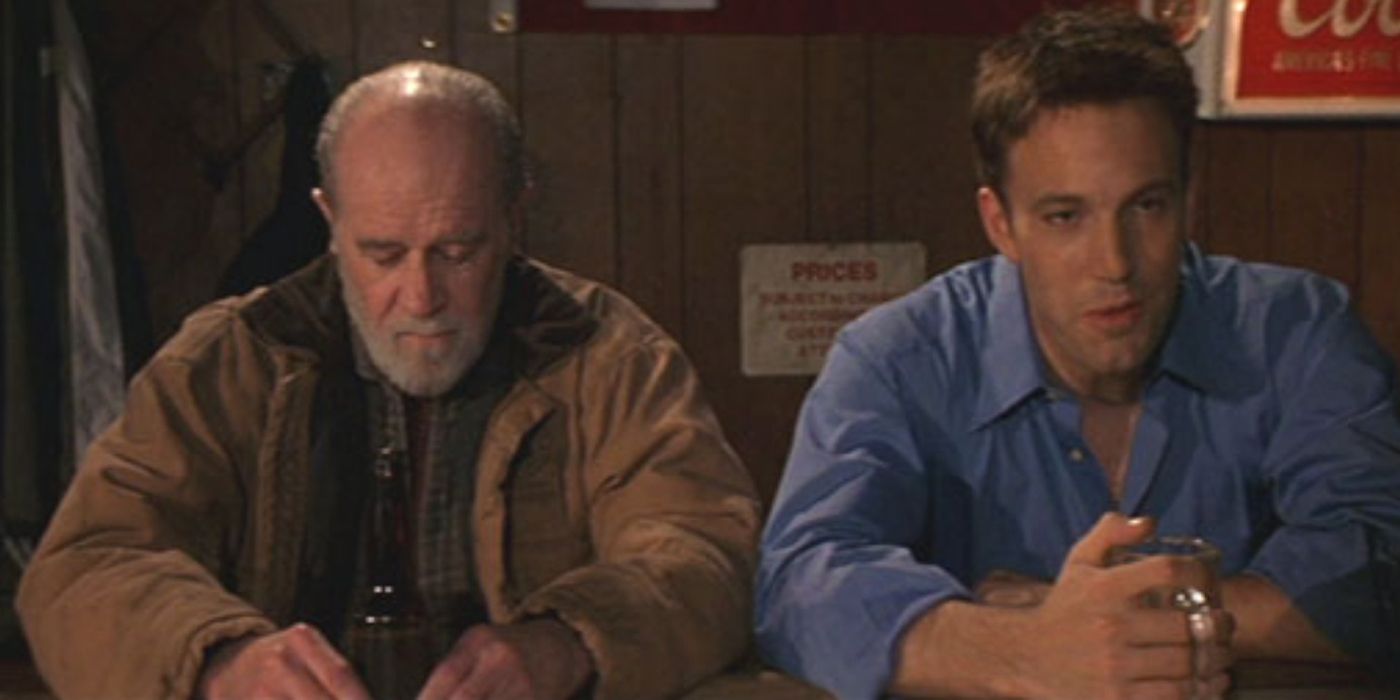Bart having a drink with Ollie in Jersey Girl.