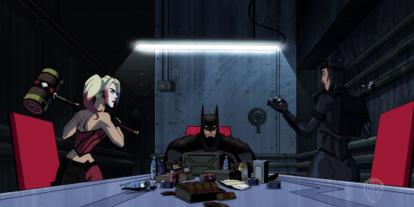 Batman, Catwoman, & Harley Quinn in Injustice Movie