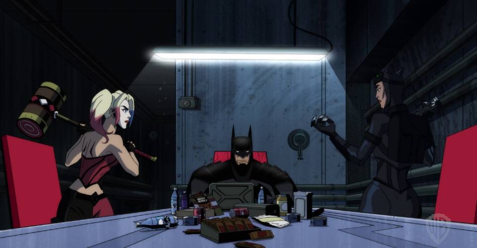 Injustice Movie Clip Batman Catwoman Harley Quinn Team-up Exclusive