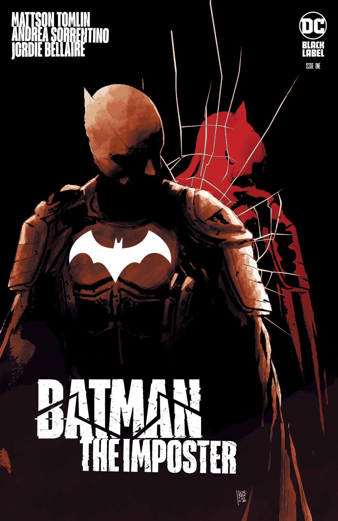 Batman The Imposter DC Comic Cover Art