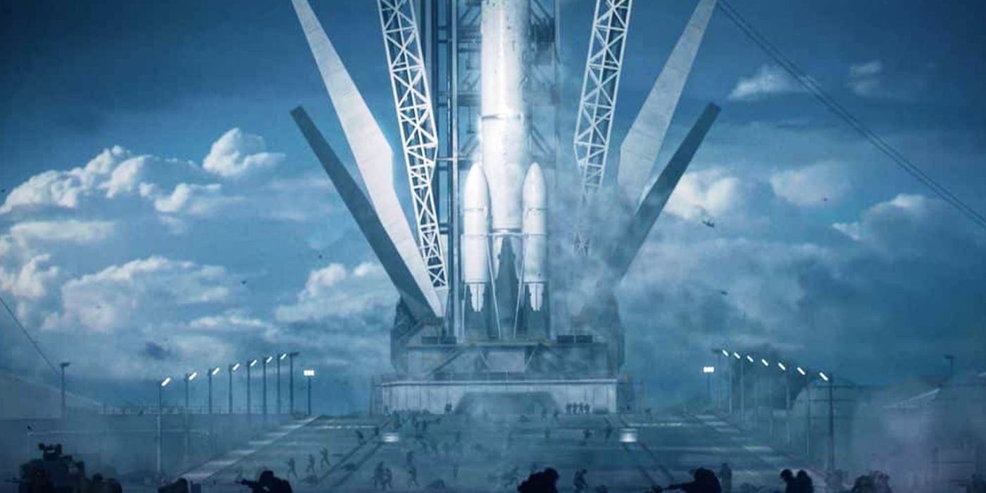 Battlefield 2042 Orbital Rocket Launching