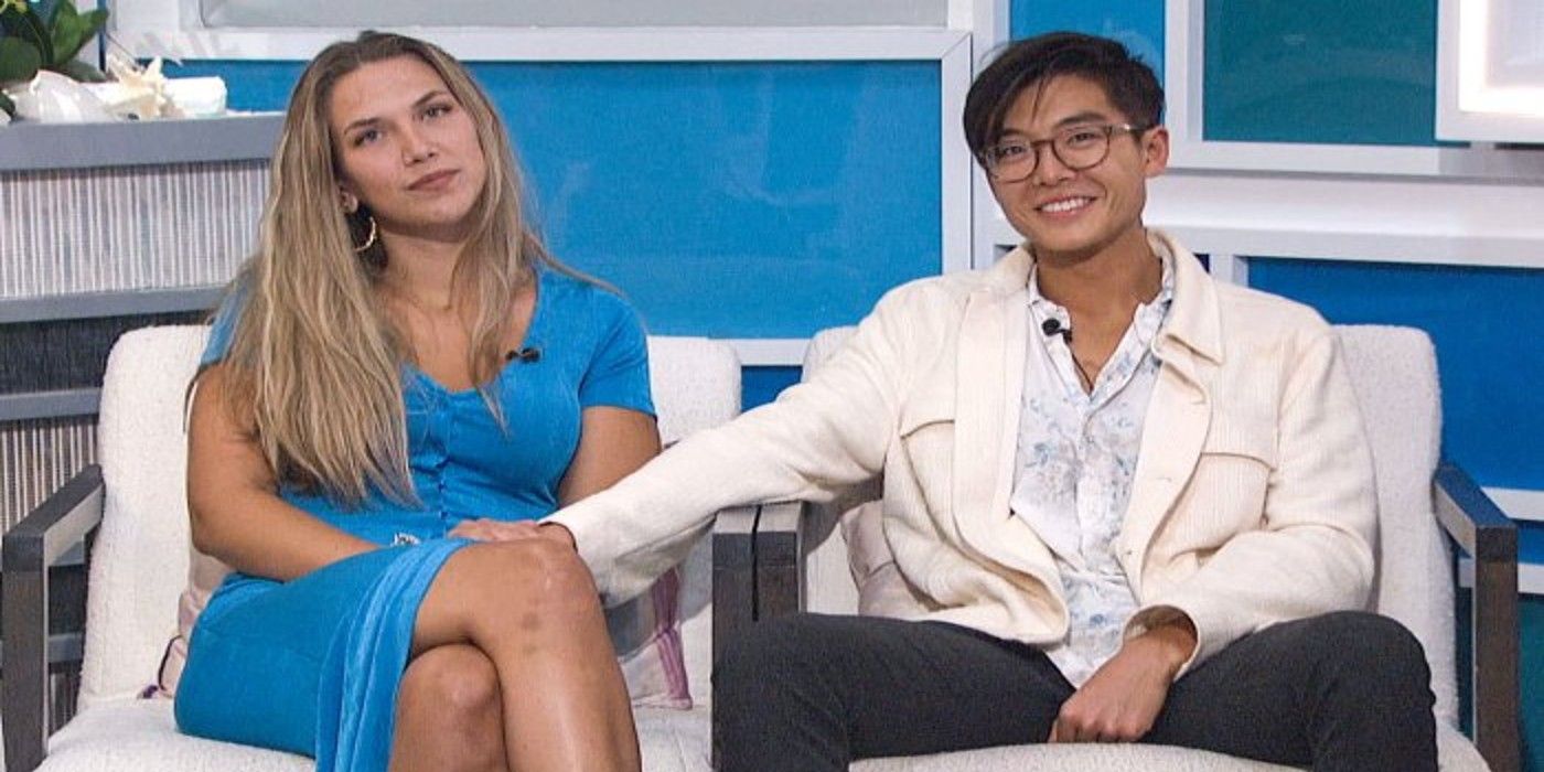 Derek Xiao and Claire Rehfuss from Big Brother 23