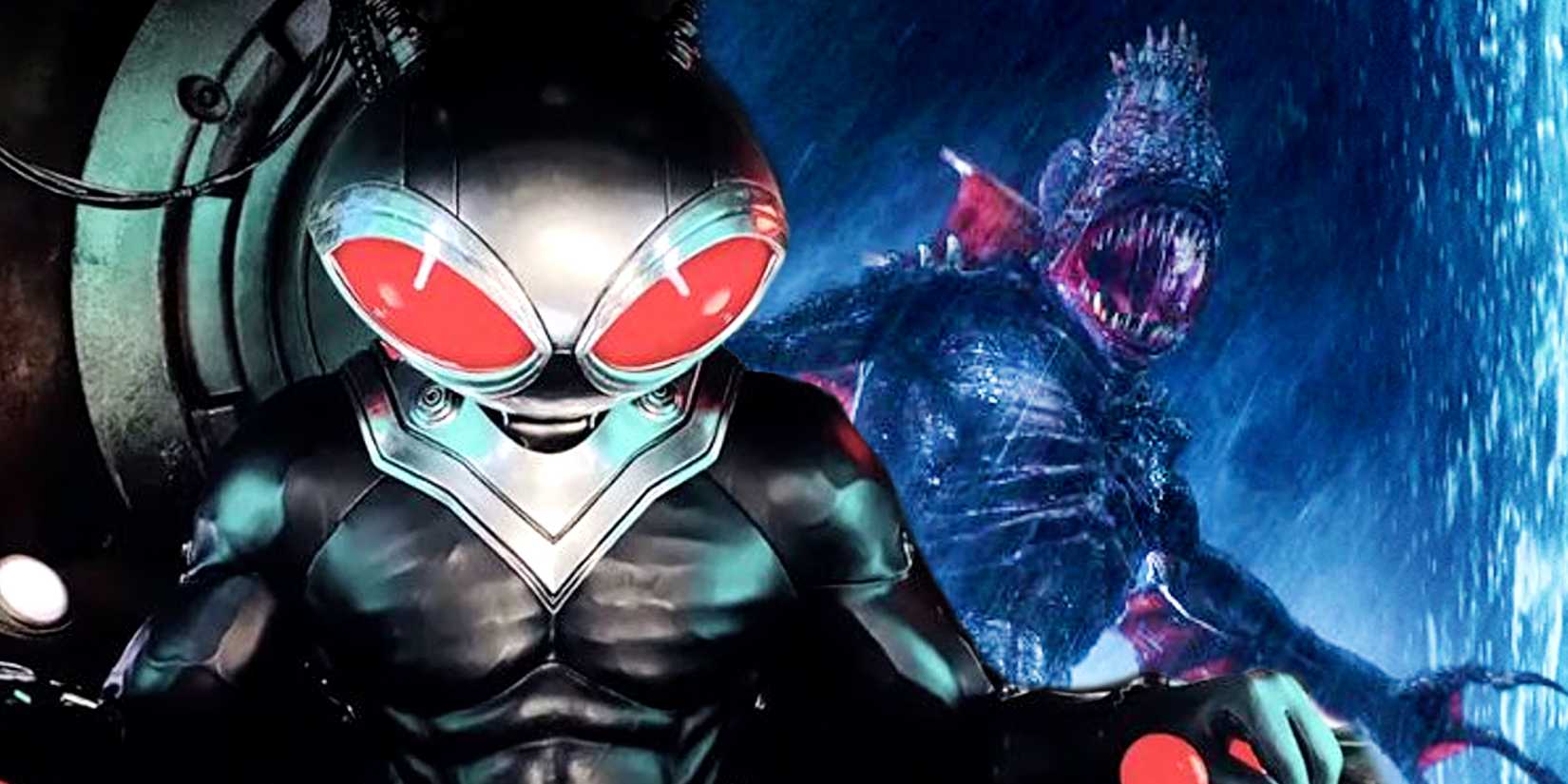Black Manta and the Trench in Aquaman