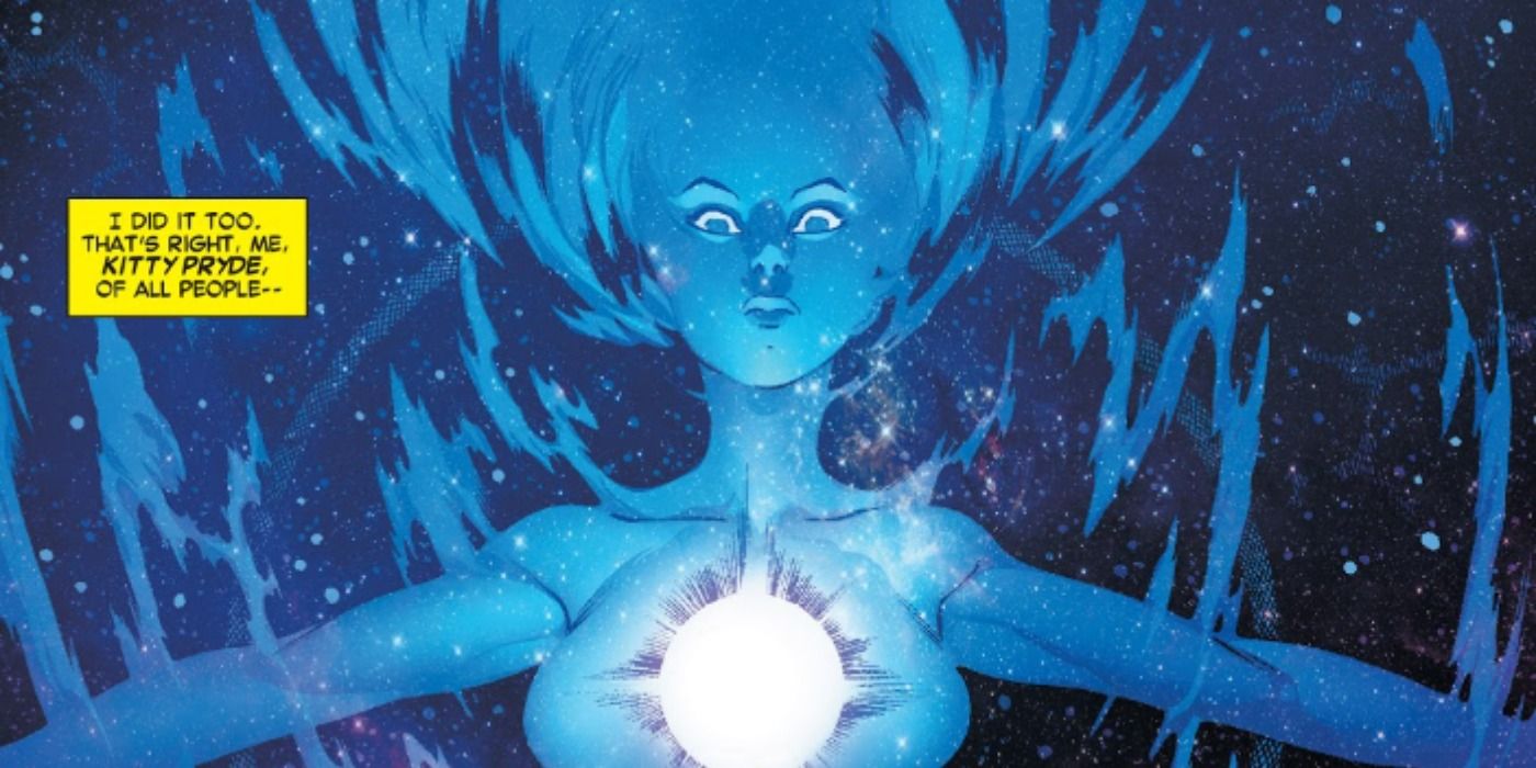 Kitty Pryde uses the Black Vortex in Marvel Comics.