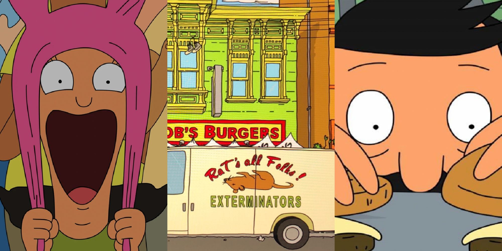 Bob's Burgers split image