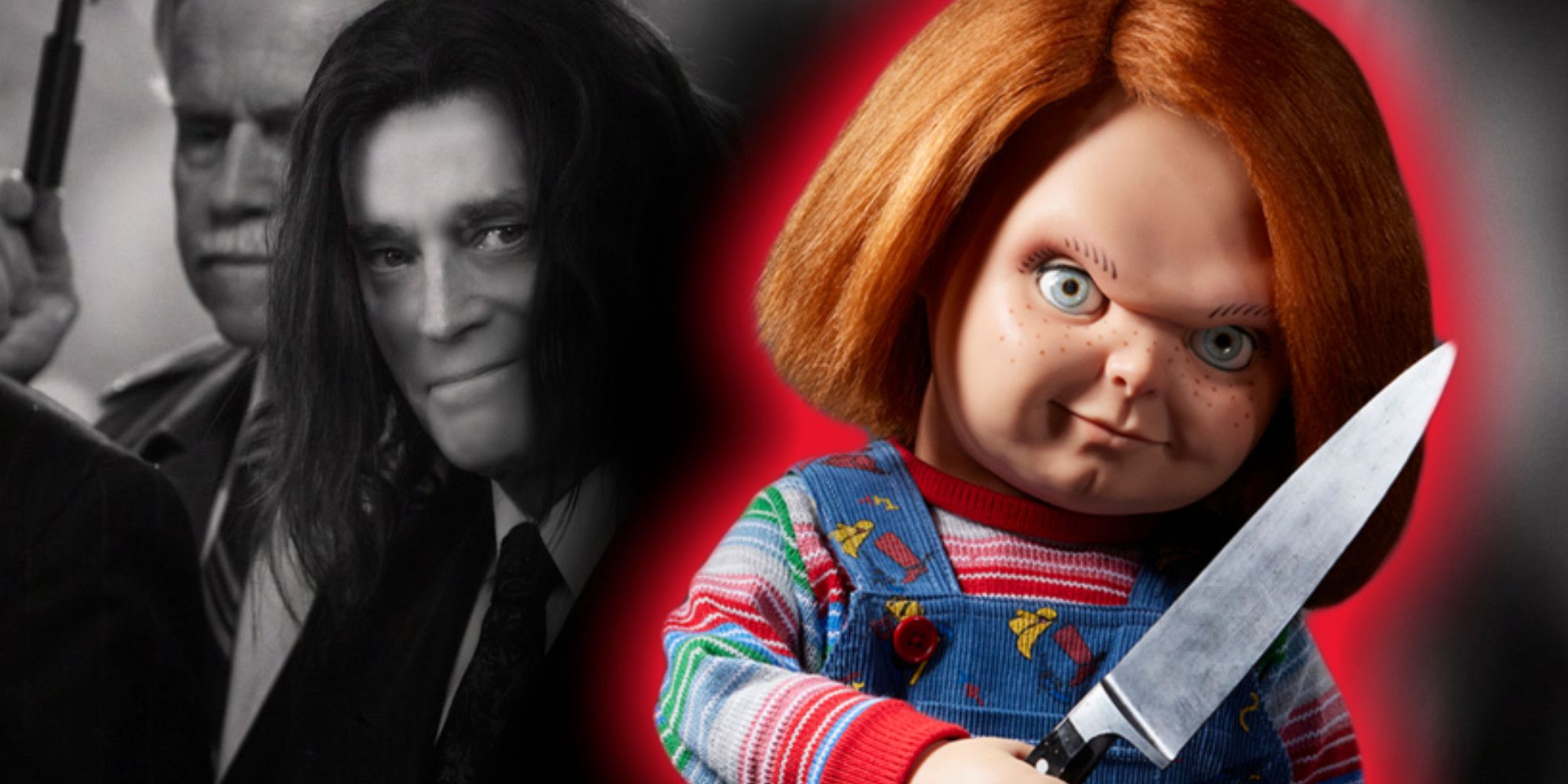 Brad Dourif as Charles Lee Ray and Chucky in Curse of Chucky