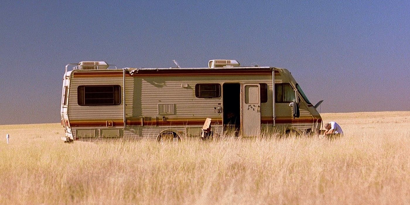 The RV that Walt and Jesse use to cook meth in Breaking Bad